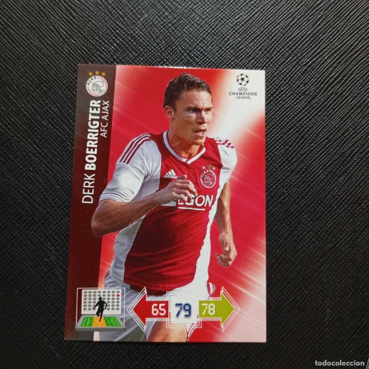 Cartes &agrave; collectionner de Football: BOERRIGTER AJAX ADRENALYN CHAMPIONS LEAGUE 2012 2013 FUTBOL 12 13 - A210 PG181
