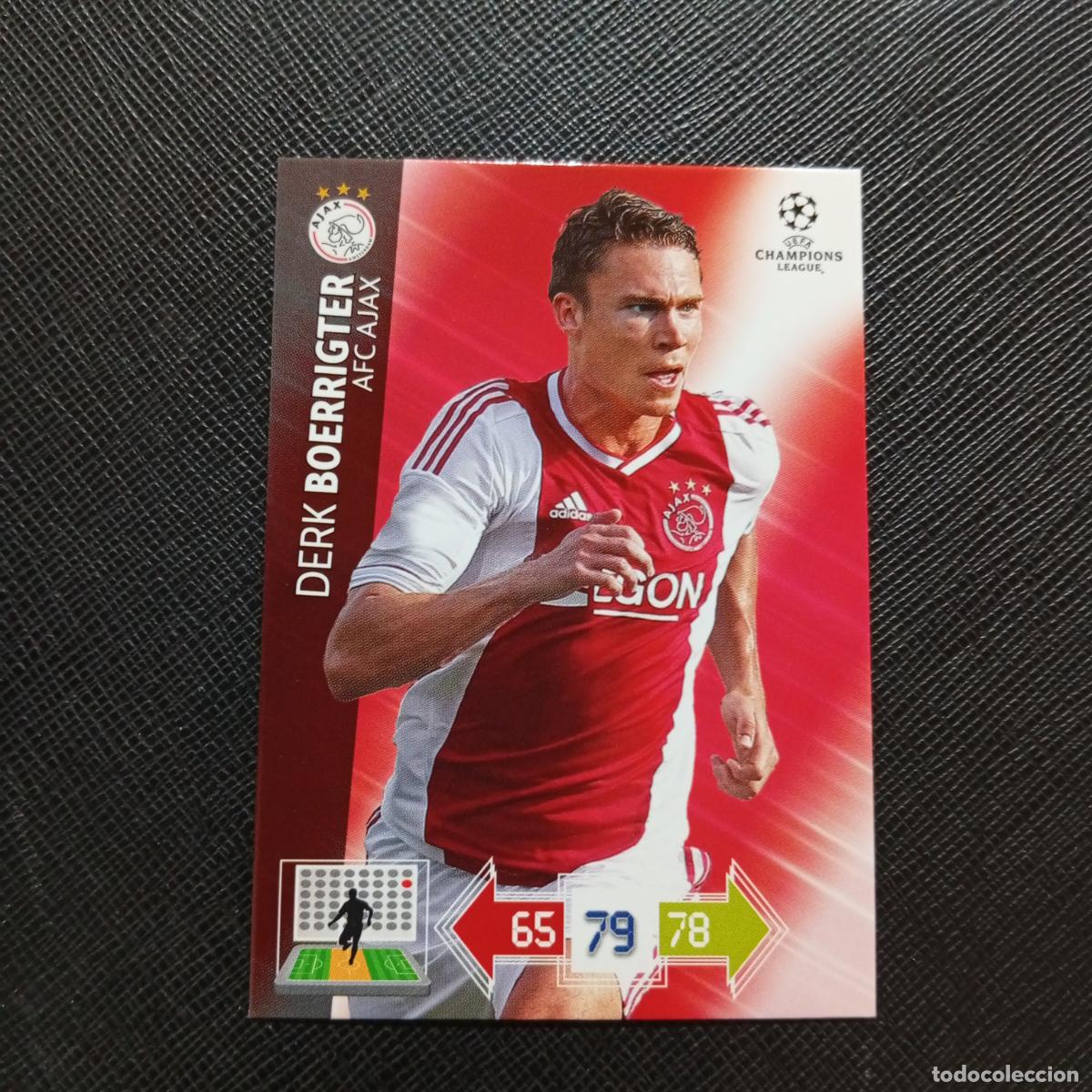 Fu&szlig;ball-Sticker: BOERRIGTER AJAX ADRENALYN CHAMPIONS LEAGUE 2012 2013 FUTBOL 12 13 - A210 PG190 B