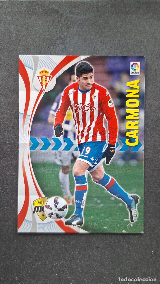 Fu&szlig;ball-Sticker: L1 CARMONA SPORTING DE GIJON 473 PANINI MEGACRACKS 2015 2016 15 16