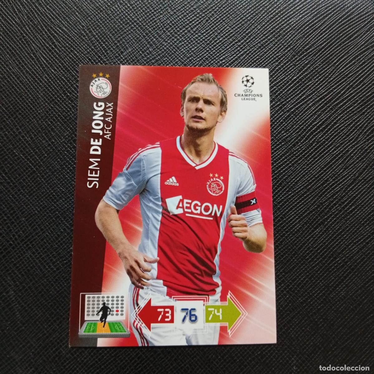 Figurine di Calcio: DE JONG AJAX ADRENALYN CHAMPIONS LEAGUE 2012 2013 FUTBOL 12 13 - A210 PG199