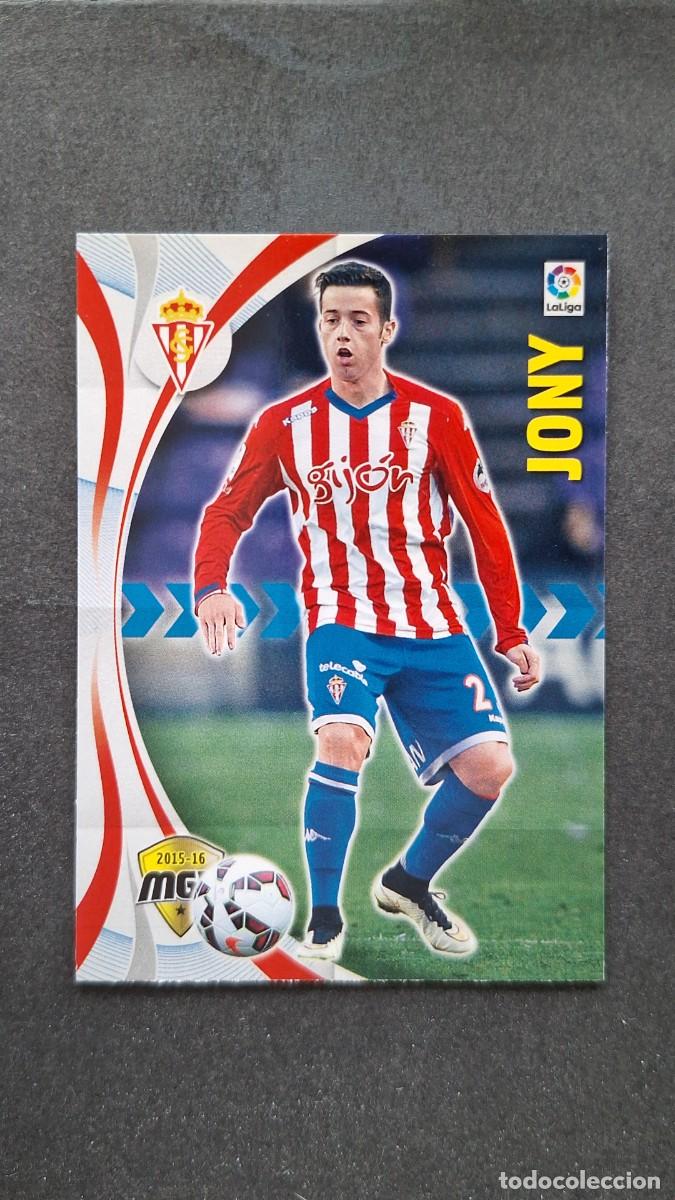 Cromos de f&uacute;tbol: L1 JONY SPORTING DE GIJON 478 PANINI MEGACRACKS 2015 2016 15 16