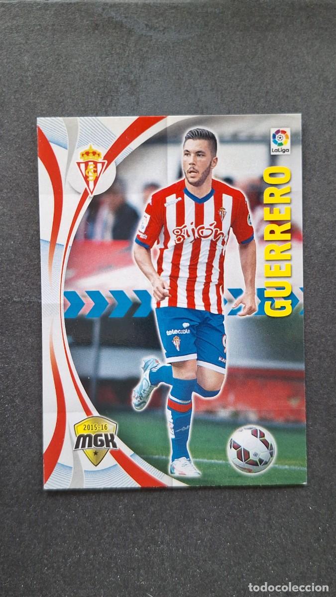Figurine di Calcio: L1 GUERRERO SPORTING DE GIJON 480 PANINI MEGACRACKS 2015 2016 15 16