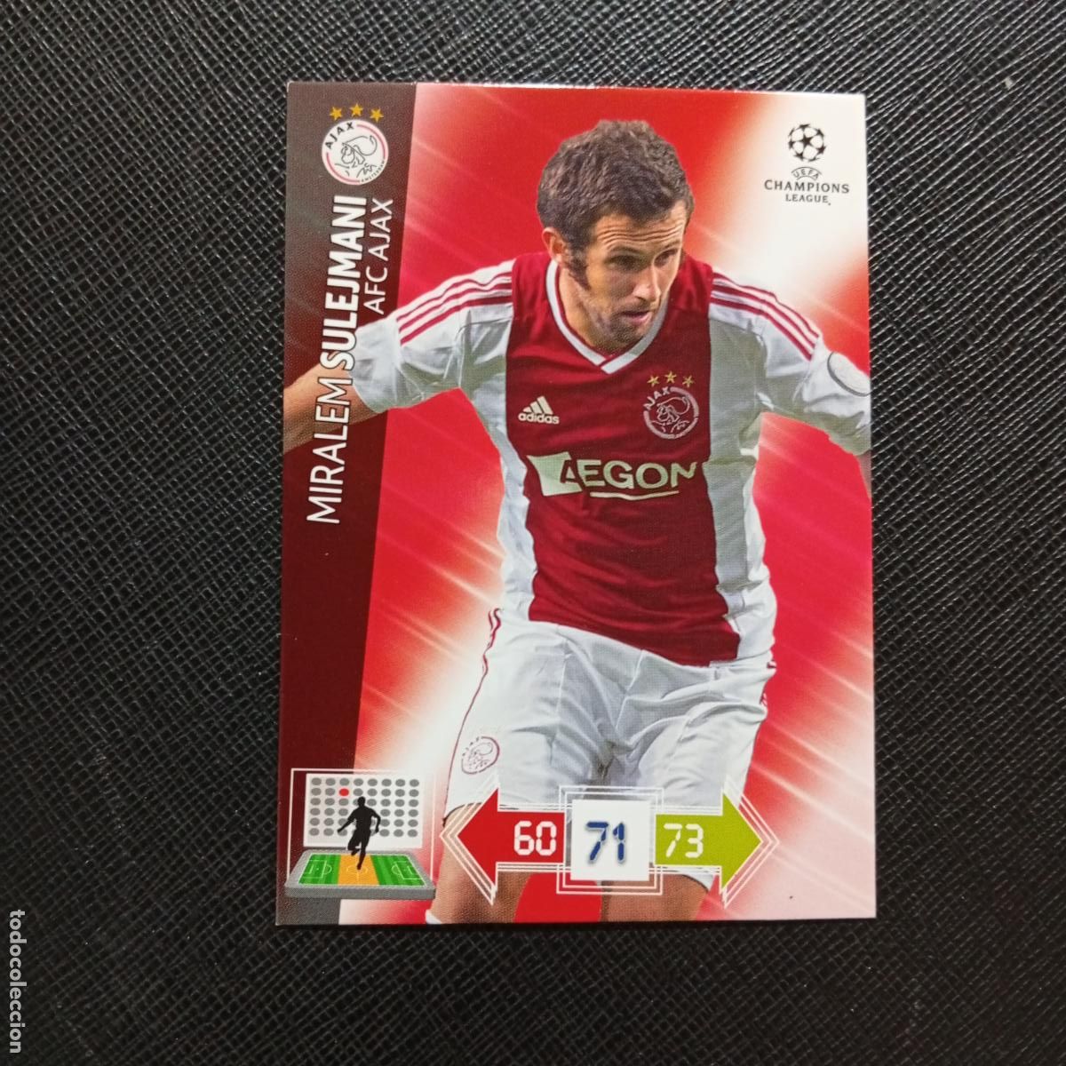 Figurine di Calcio: SULEJMANI AJAX ADRENALYN CHAMPIONS LEAGUE 2012 2013 FUTBOL 12 13 - A210 PG217