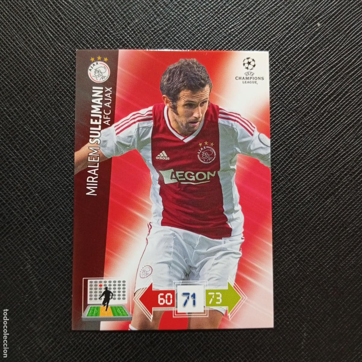 Figurine di Calcio: SULEJMANI AJAX ADRENALYN CHAMPIONS LEAGUE 2012 2013 FUTBOL 12 13 - A210 PG181