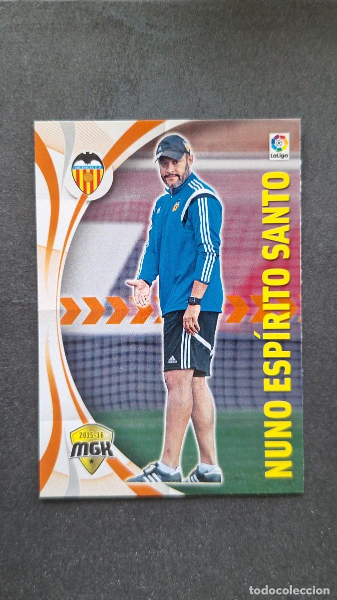 Figurine di Calcio: L1 NUNO ESPIRITO SANTO ENTRENADOR VALENCIA C. F. 488 PANINI MEGACRACKS 2015 2016 15 16