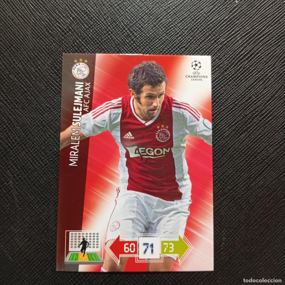 Fu&szlig;ball-Sticker: SULEJMANI AJAX ADRENALYN CHAMPIONS LEAGUE 2012 2013 FUTBOL 12 13 - A210 PG190 B