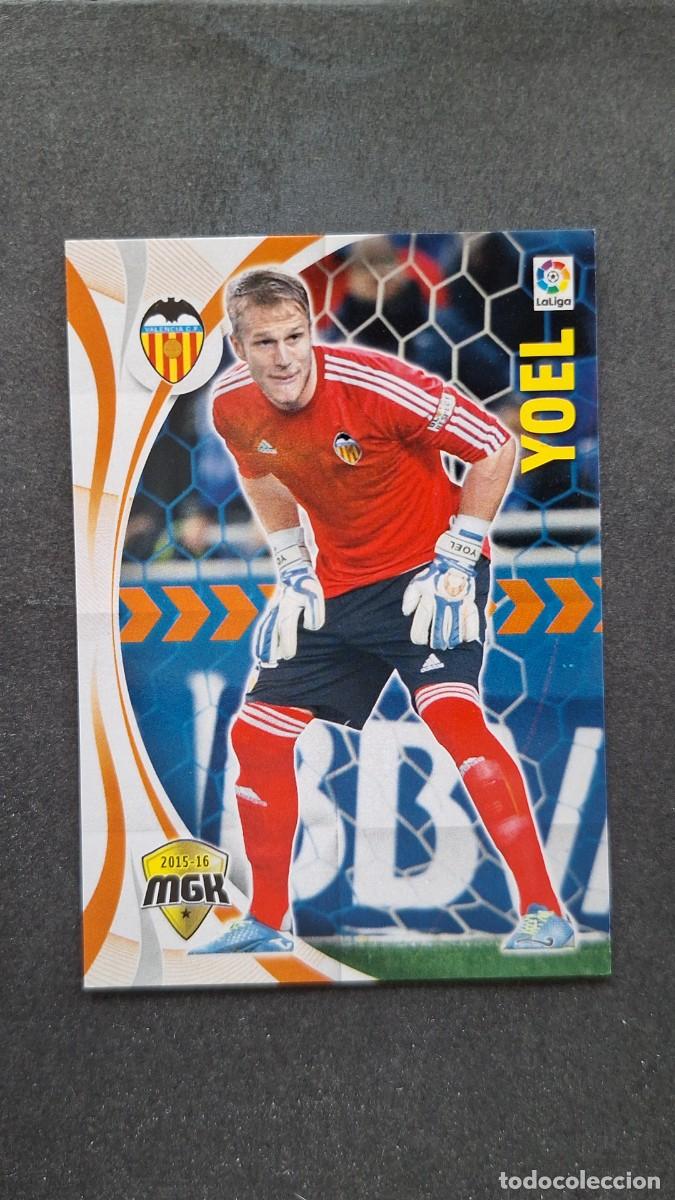 Fu&szlig;ball-Sticker: L1 YOEL VALENCIA C. F. 490 PANINI MEGACRACKS 2015 2016 15 16