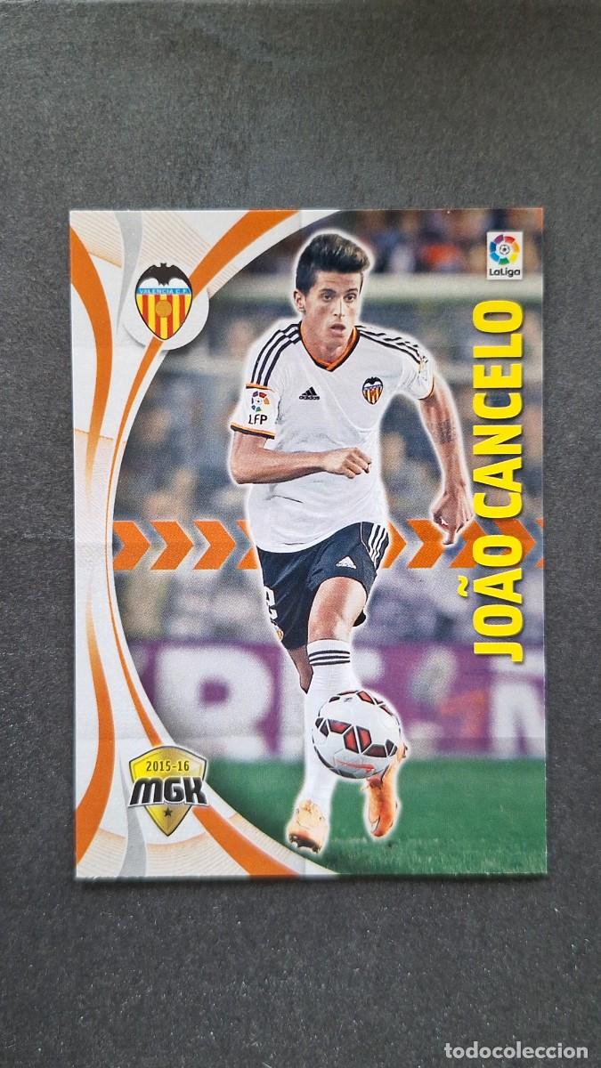 Fu&szlig;ball-Sticker: L1 JOAO CANCELO VALENCIA C. F. 492 PANINI MEGACRACKS 2015 2016 15 16