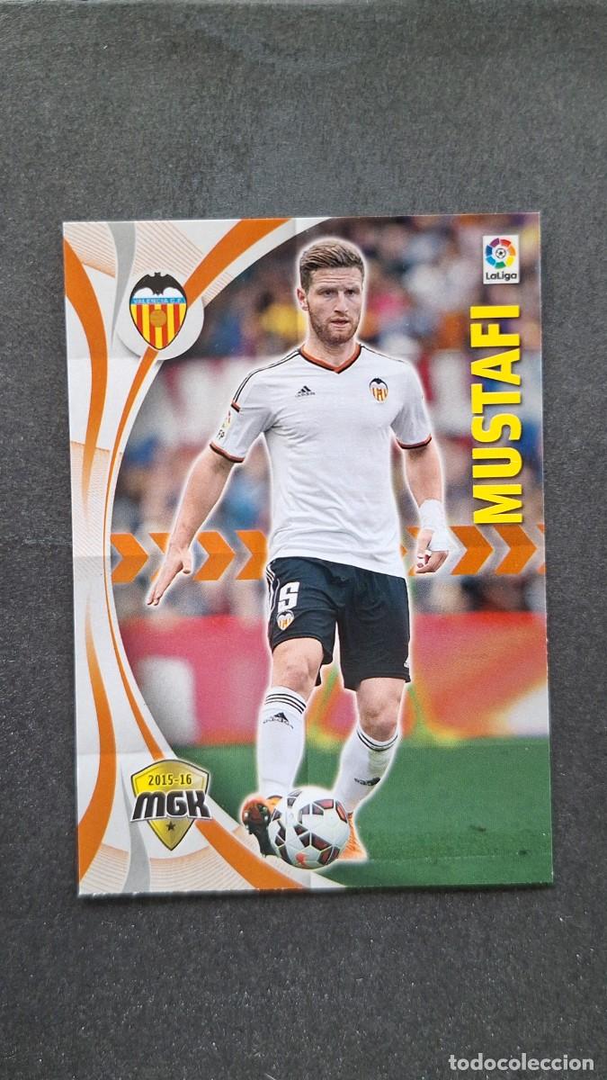Figurine di Calcio: L1 MUSTAFI VALENCIA C. F. 493 PANINI MEGACRACKS 2015 2016 15 16