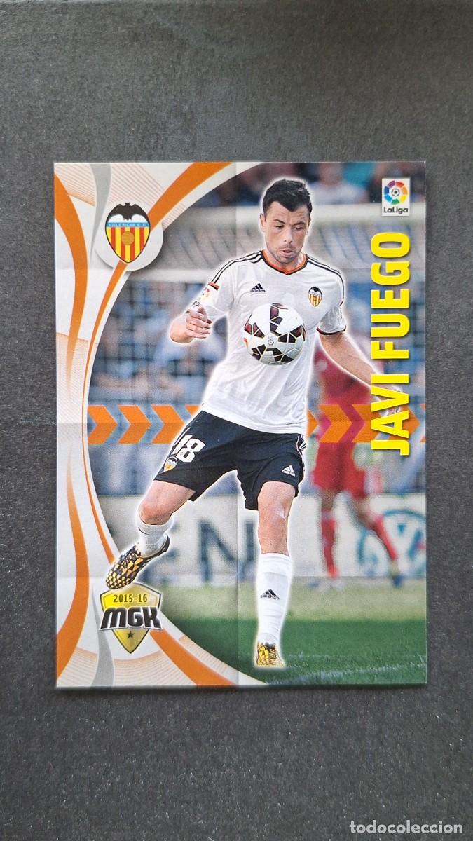 Figurine di Calcio: L1 JAVI FUEGO VALENCIA C. F. 498 PANINI MEGACRACKS 2015 2016 15 16