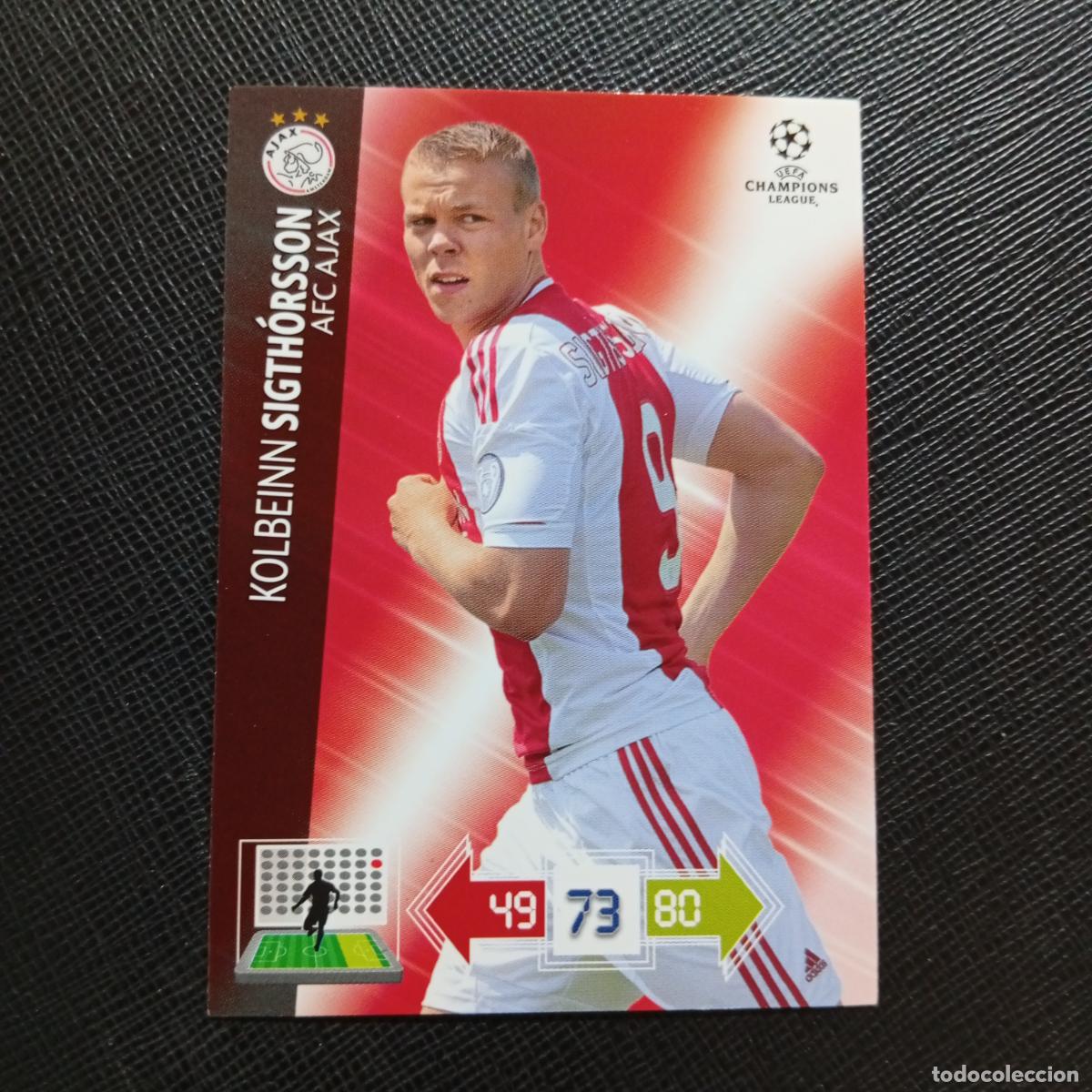 Figurine di Calcio: SIGTHORSSON AJAX ADRENALYN CHAMPIONS LEAGUE 2012 2013 FUTBOL 12 13 - A210 PG217 B