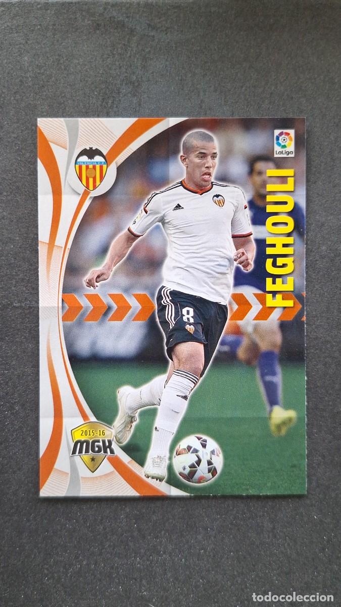 Figurine di Calcio: L1 FEGHOULI VALENCIA C. F. 503 PANINI MEGACRACKS 2015 2016 15 16