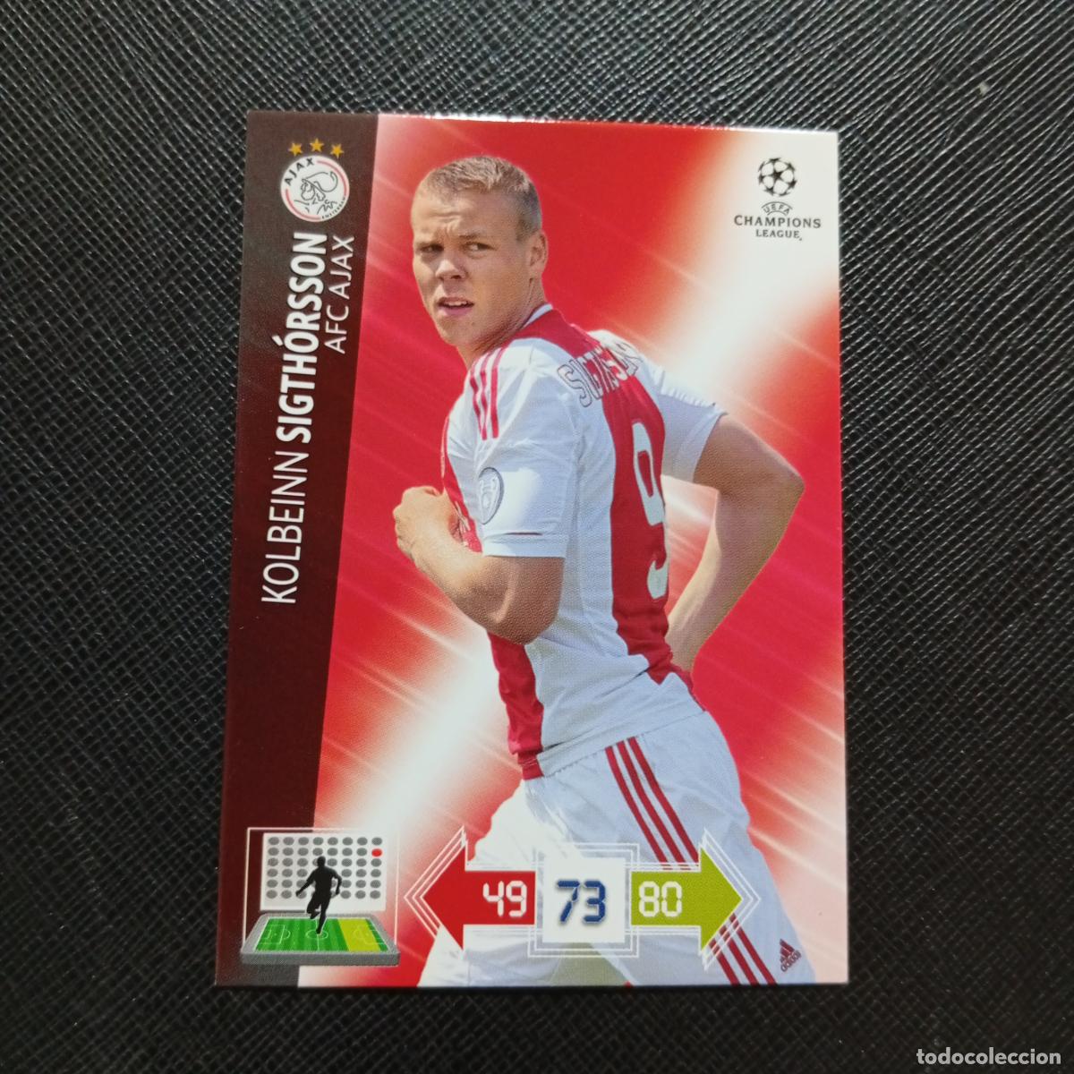 Figurine di Calcio: SIGTHORSSON AJAX ADRENALYN CHAMPIONS LEAGUE 2012 2013 FUTBOL 12 13 - A210 PG199 B