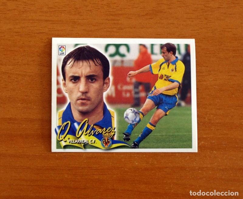 Fu&szlig;ball-Sticker: Villarreal - Quique Alvarez - COLOCA - Ediciones Este Liga 2000-2001, 00-01 - Nunca pegado
