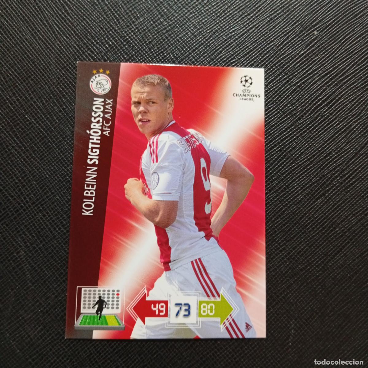 Football Stickers: SIGTHORSSON AJAX ADRENALYN CHAMPIONS LEAGUE 2012 2013 FUTBOL 12 13 - A210 PG208 B