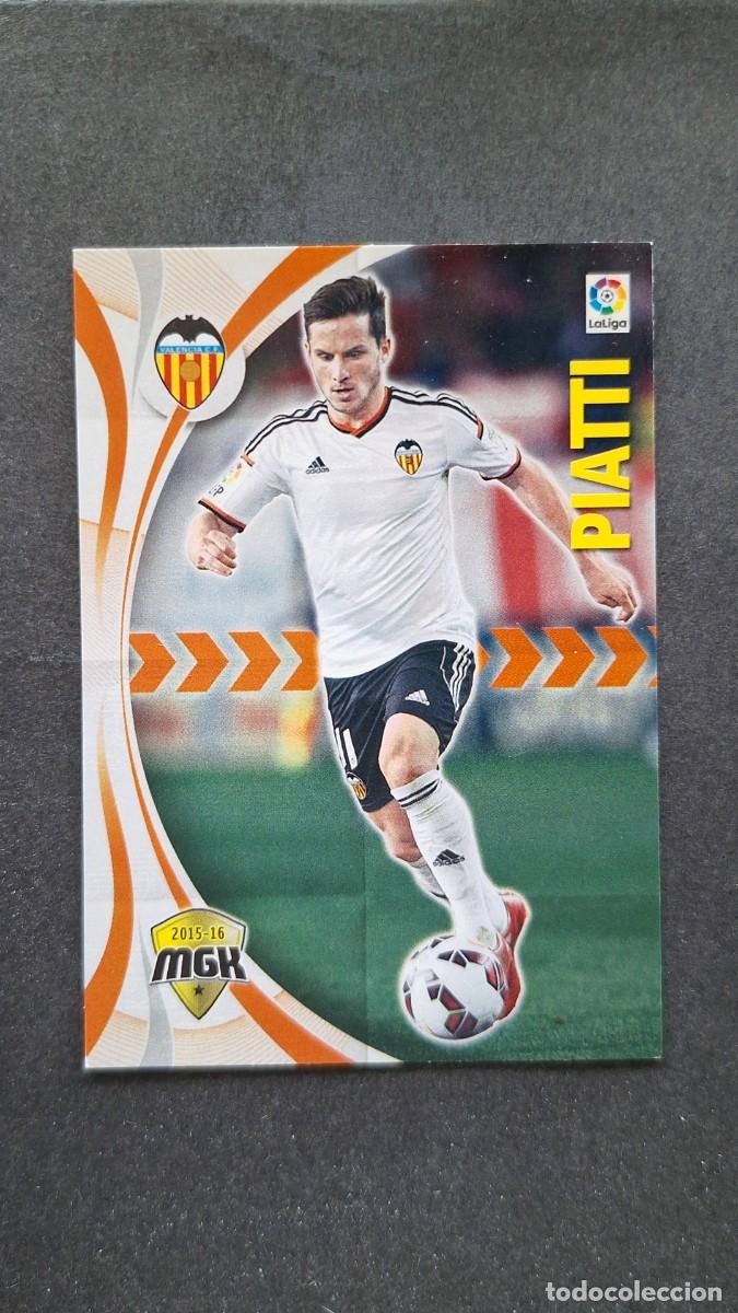 Figurine di Calcio: L1 PIATTI VALENCIA C. F. 507 PANINI MEGACRACKS 2015 2016 15 16