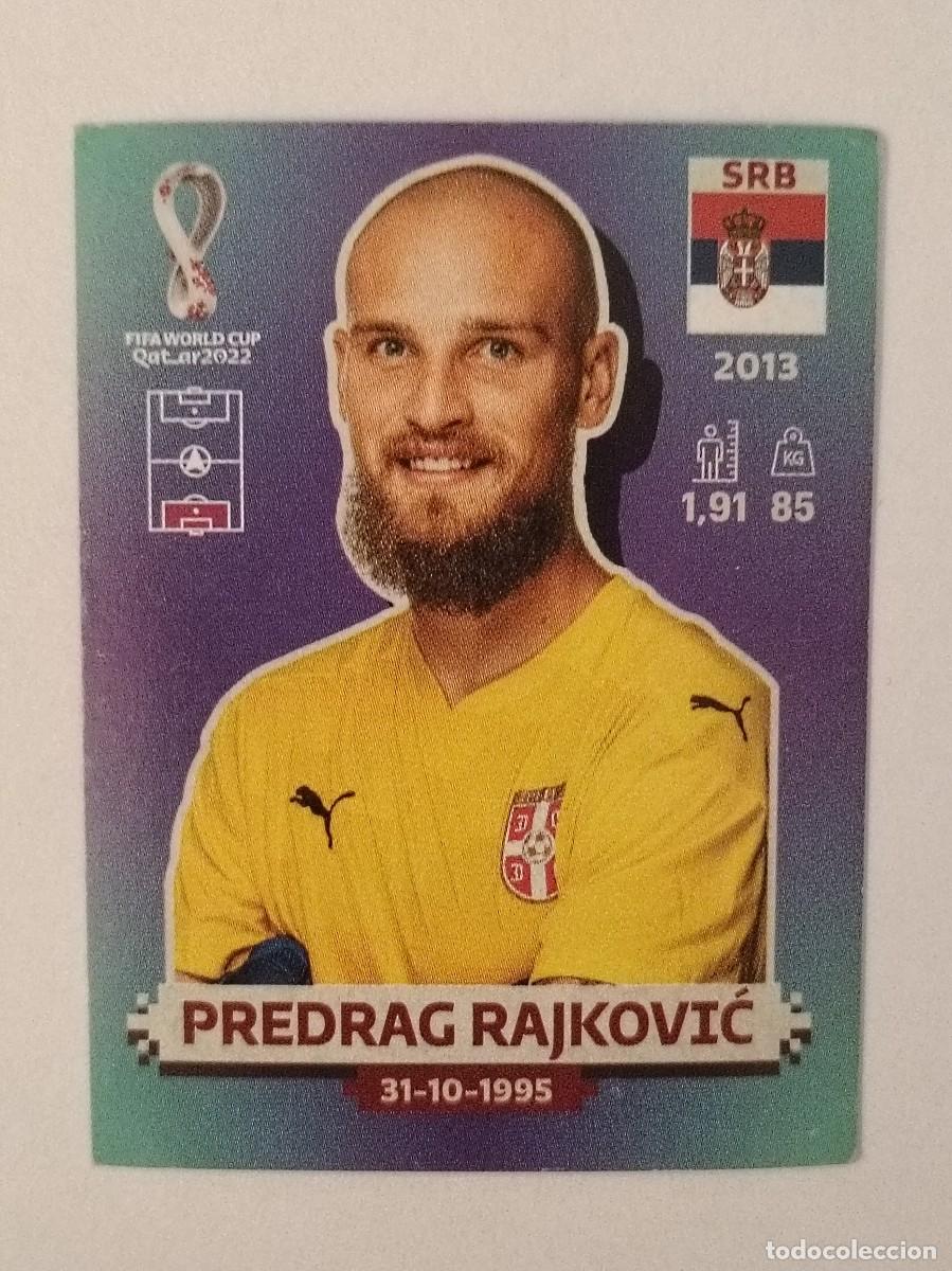 Figurine di Calcio: #SRB 3 PEDRAG RAJKOVIC (SERBIA) MUNDIAL QATAR 2022 PANINI