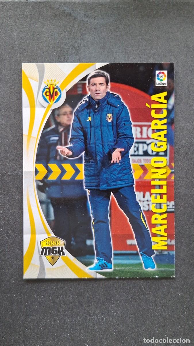 Figurine di Calcio: L1 MARCELINO GARCIA ENTRENADOR VILLARREAL C. F. 515 PANINI MEGACRACKS 2015 2016 15 16