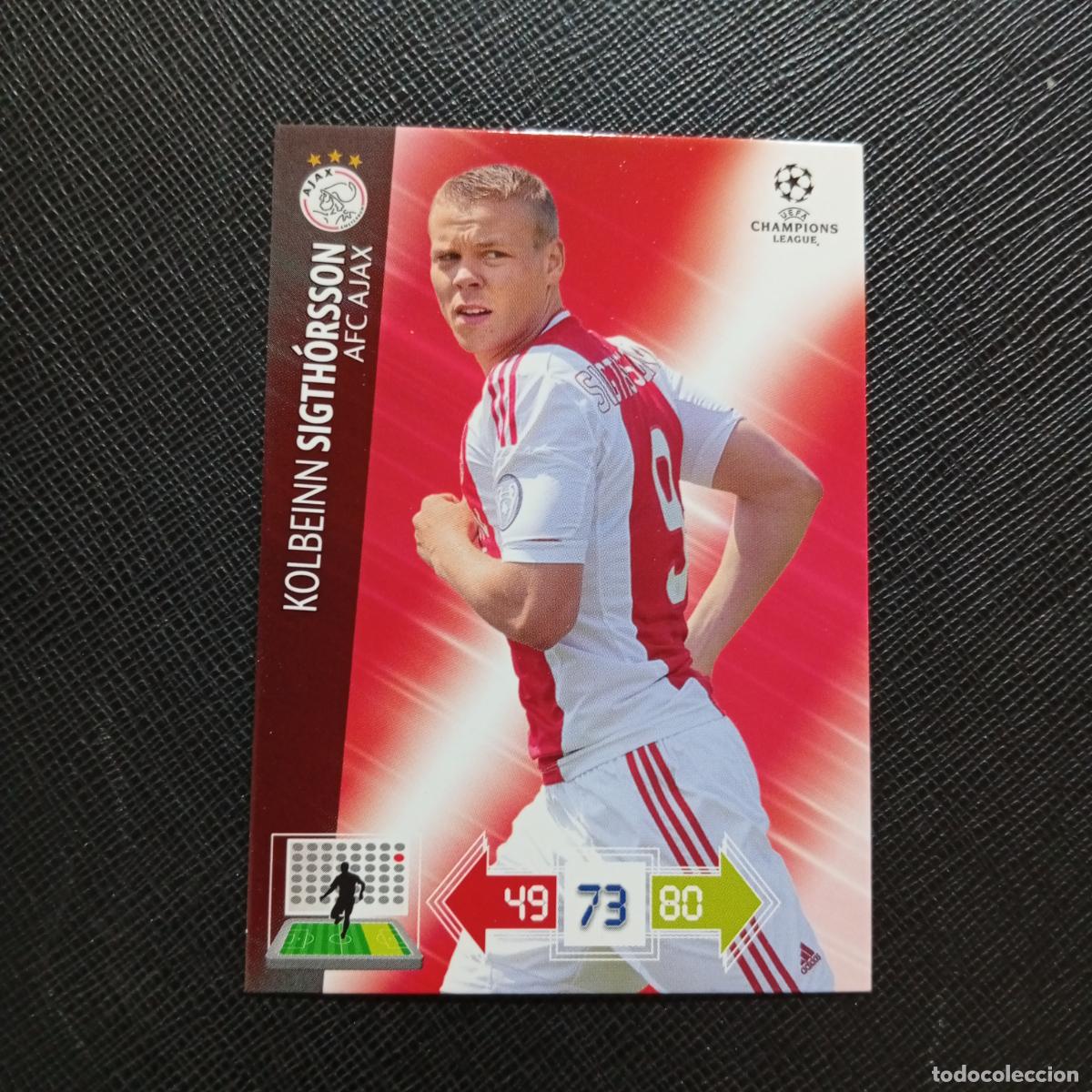 Figurine di Calcio: SIGTHORSSON AJAX ADRENALYN CHAMPIONS LEAGUE 2012 2013 FUTBOL 12 13 - A210 PG226 B