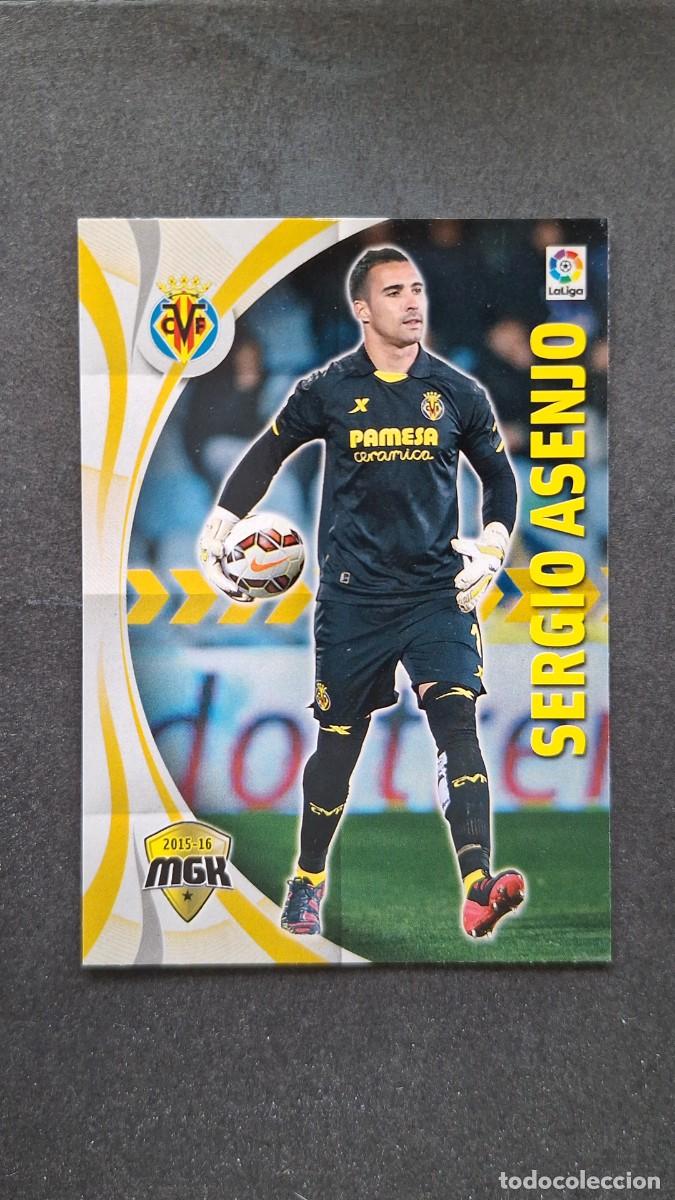 Figurine di Calcio: L1 SERGIO ASENJO VILLARREAL C. F. 516 PANINI MEGACRACKS 2015 2016 15 16