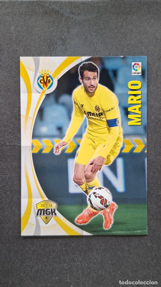 Figurine di Calcio: L1 MARIO VILLARREAL C. F. 518 PANINI MEGACRACKS 2015 2016 15 16