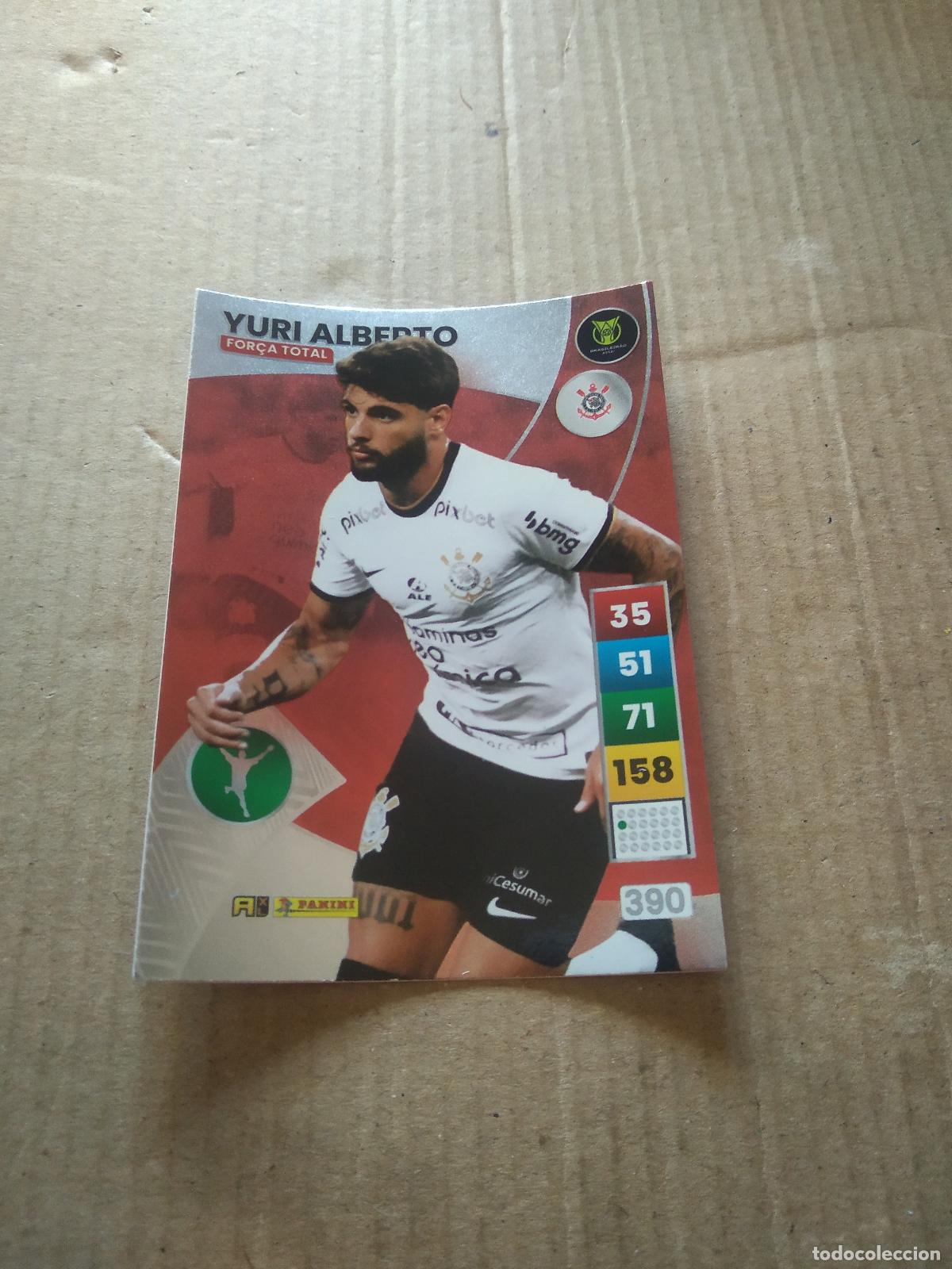 Figurine di Calcio: 390 YURI ALBERTO CORINTHIANS CROMO FUTBOL PANINI ADRENALYN LIGA BRASIL 2023 BRASILEIRAO