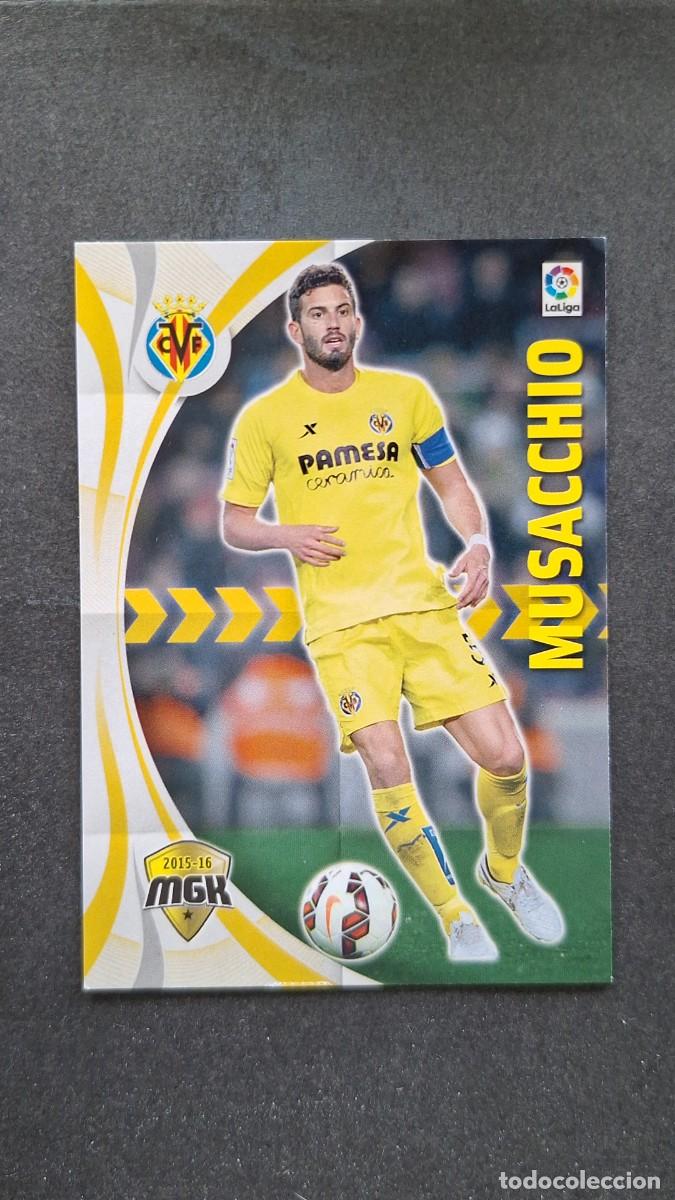 Figurine di Calcio: L1 MUSACCHIO VILLARREAL C. F. 520 PANINI MEGACRACKS 2015 2016 15 16