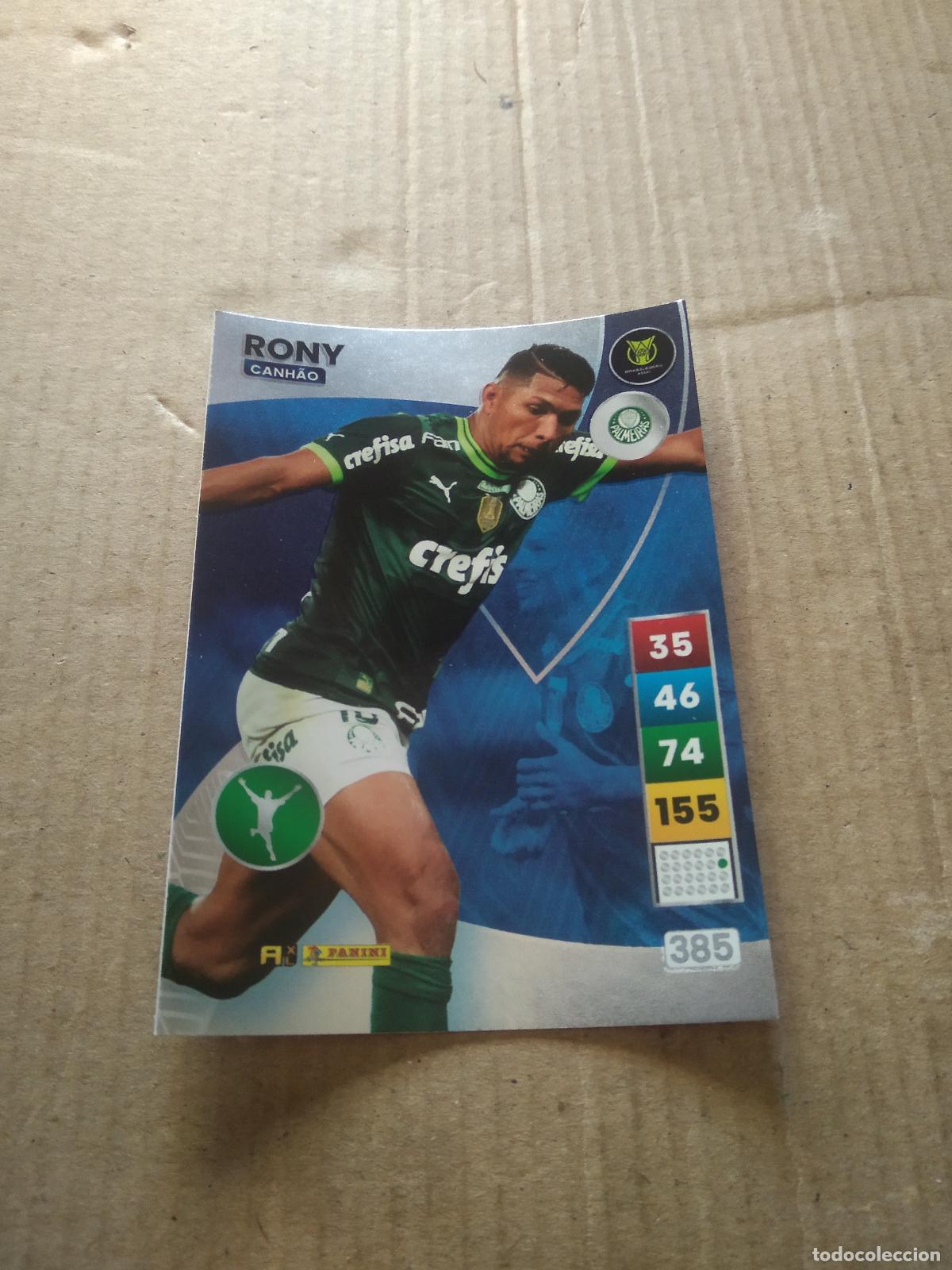 Figurine di Calcio: 385 RONY PALMEIRAS CROMO FUTBOL PANINI ADRENALYN LIGA BRASIL 2023 BRASILEIRAO