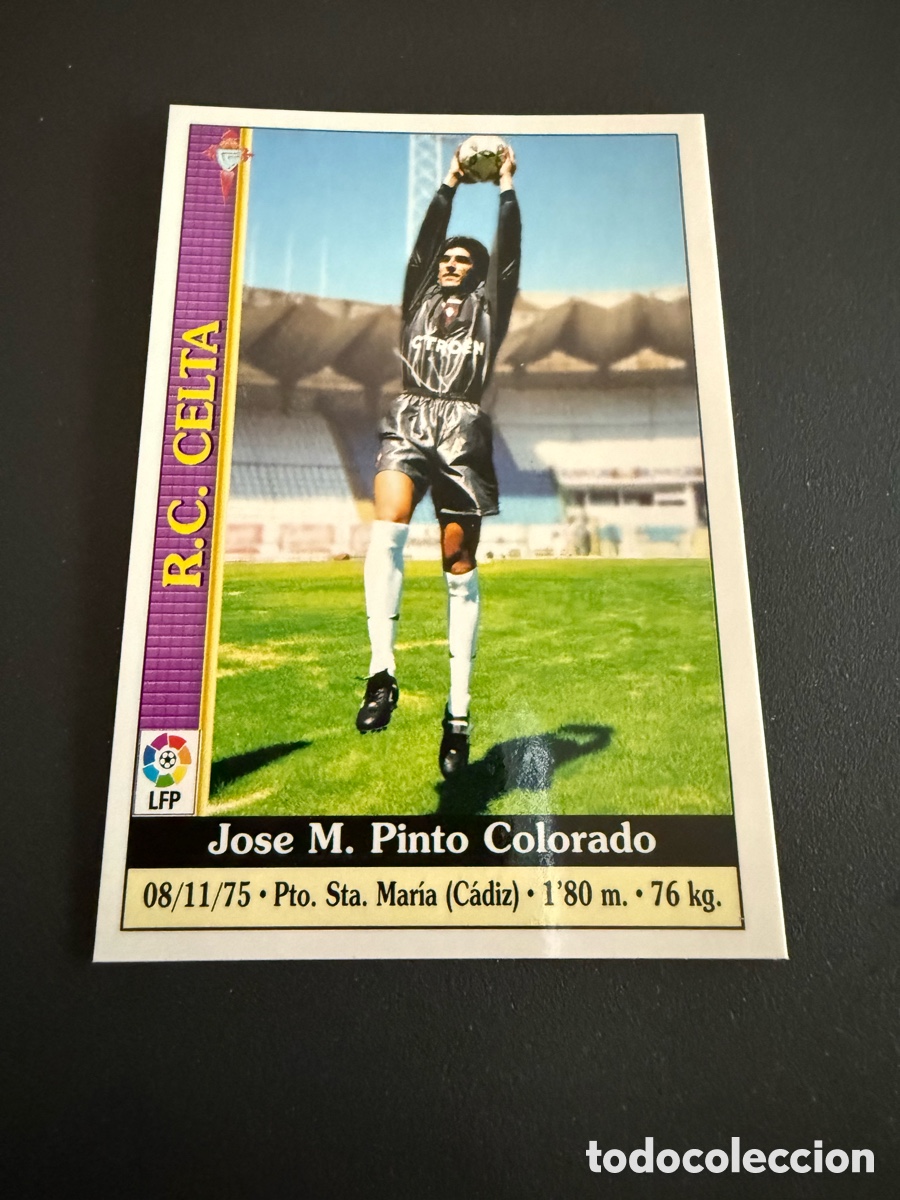 Figurine di Calcio: MUNDICROMO 2000. n 76. PINTO ( Celta)