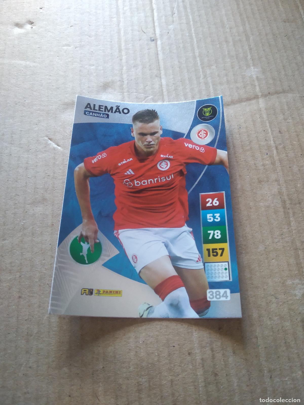 Figurine di Calcio: 384 ALEMAO INTERNACIONAL CROMO FUTBOL PANINI ADRENALYN LIGA BRASIL 2023 BRASILEIRAO