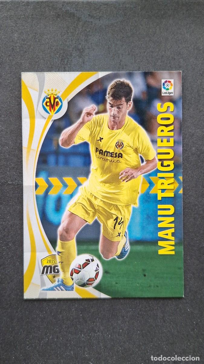 Figurine di Calcio: L1 MANU TRIGUEROS VILLARREAL C. F. 526 PANINI MEGACRACKS 2015 2016 15 16