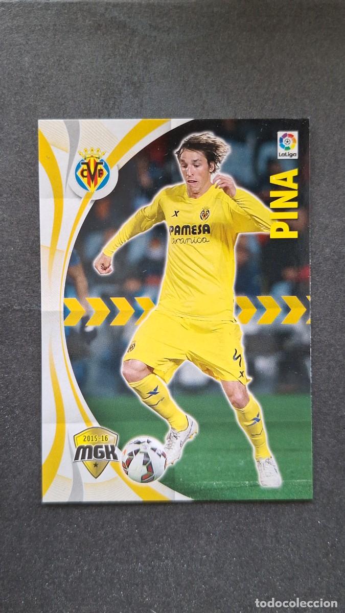 Cromos de f&uacute;tbol: L1 P&Igrave;NA VILLARREAL C. F. 527 PANINI MEGACRACKS 2015 2016 15 16