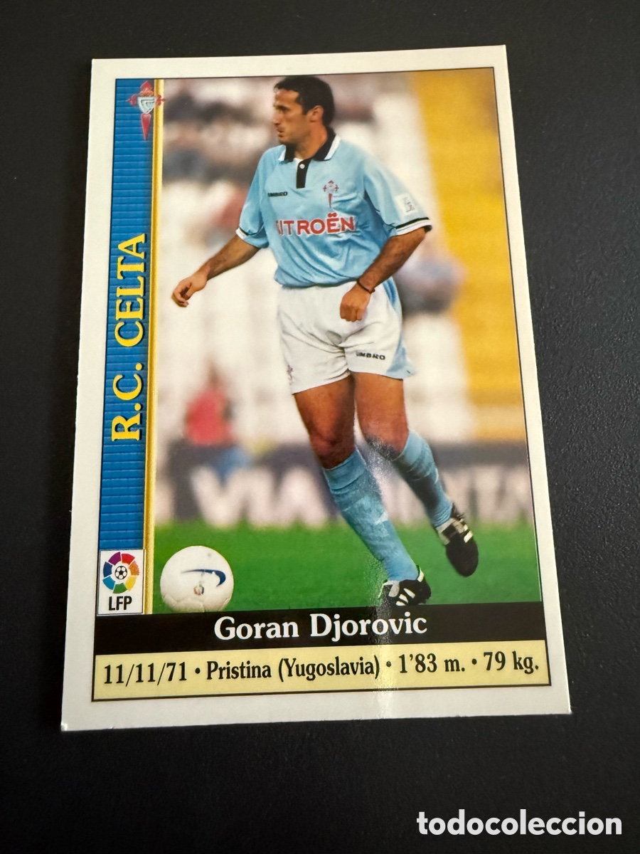 Cromos de f&uacute;tbol: MUNDICROMO 2000. n 79. DJOROVIC ( Celta )