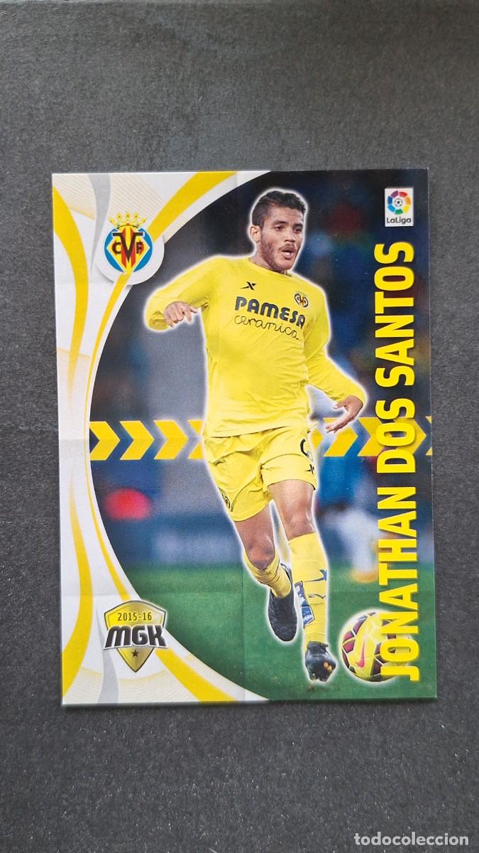 Cromos de f&uacute;tbol: L1 JONATHAN DOS SANTOS VILLARREAL C. F. 530 PANINI MEGACRACKS 2015 2016 15 16