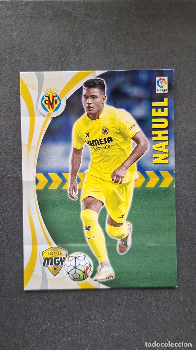 Cromos de f&uacute;tbol: L1 NAHUEL VILLARREAL C. F. 531 PANINI MEGACRACKS 2015 2016 15 16