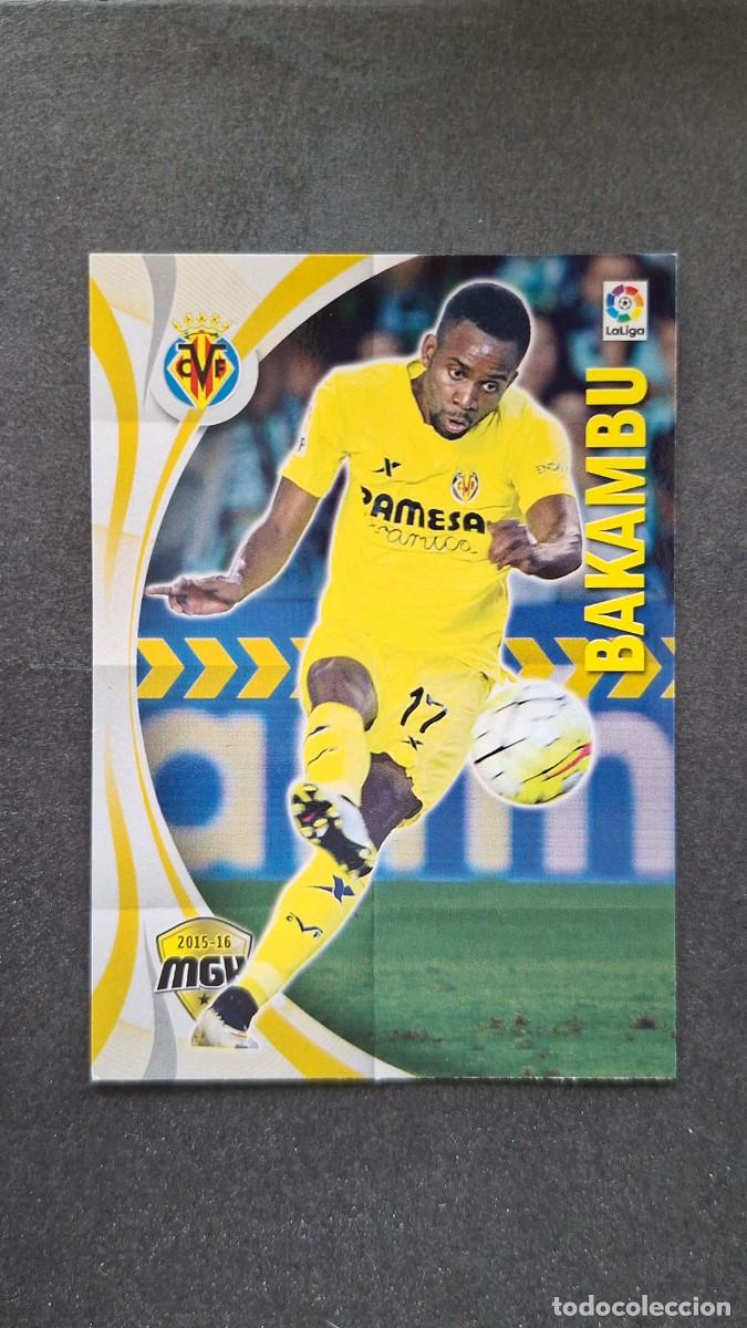 Cromos de Futebol: L1 BAKAMBU VILLARREAL C. F. 532 PANINI MEGACRACKS 2015 2016 15 16