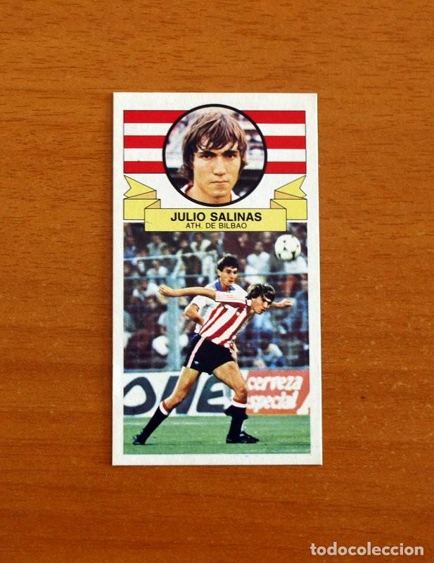 Cromos de Futebol: Athletic de Bilbao - Julio Salinas - Ediciones Este Liga 1985-1986, 85-86 - Cromo nunca pegado