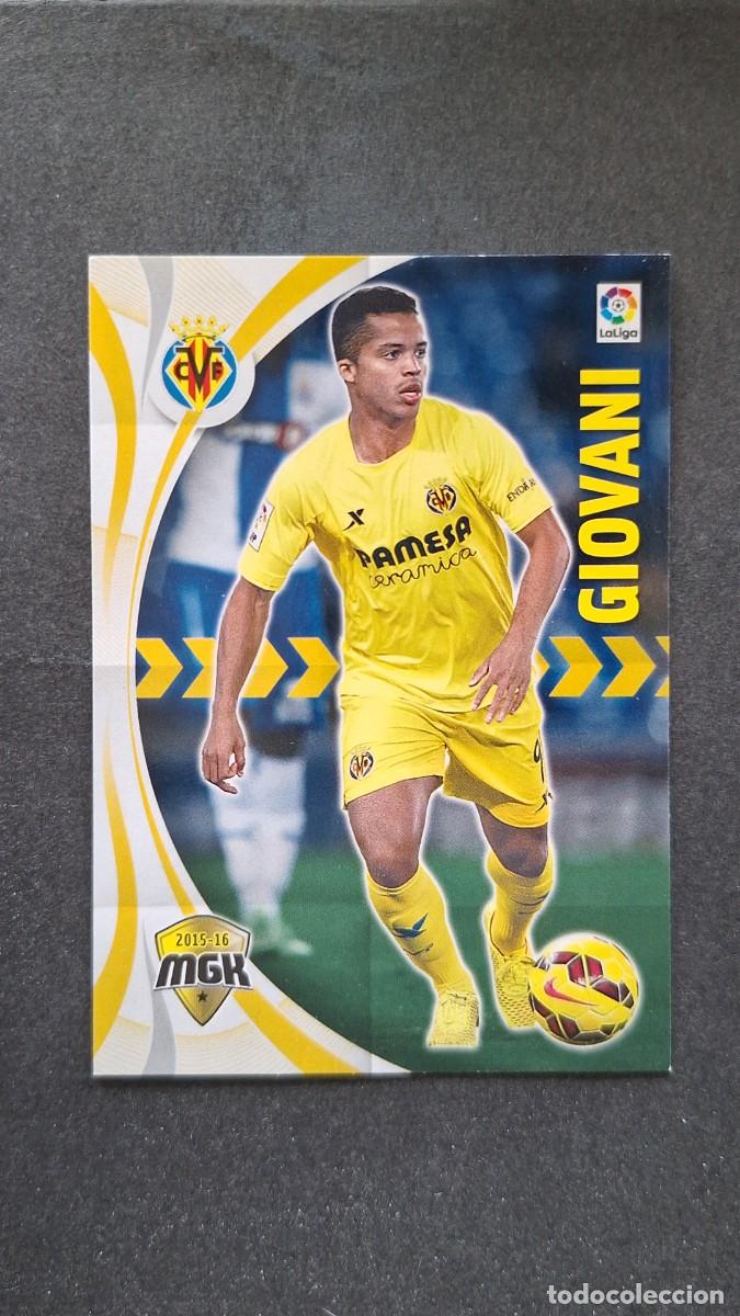 Cromos de Futebol: L1 GIOVANI VILLARREAL C. F. 533 PANINI MEGACRACKS 2015 2016 15 16
