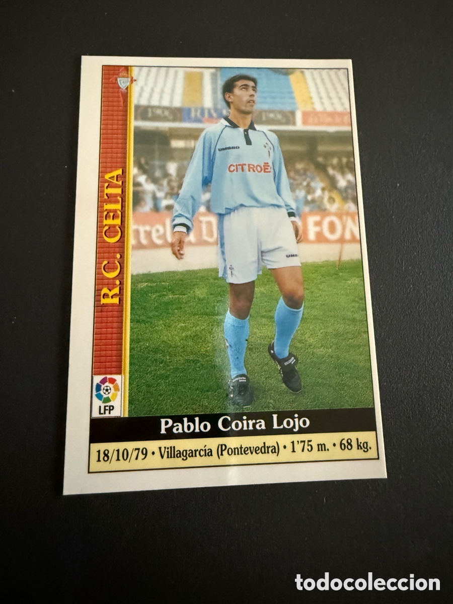 Cromos de Futebol: MUNDICROMO 2000. n 81. COIRA( Celtq )