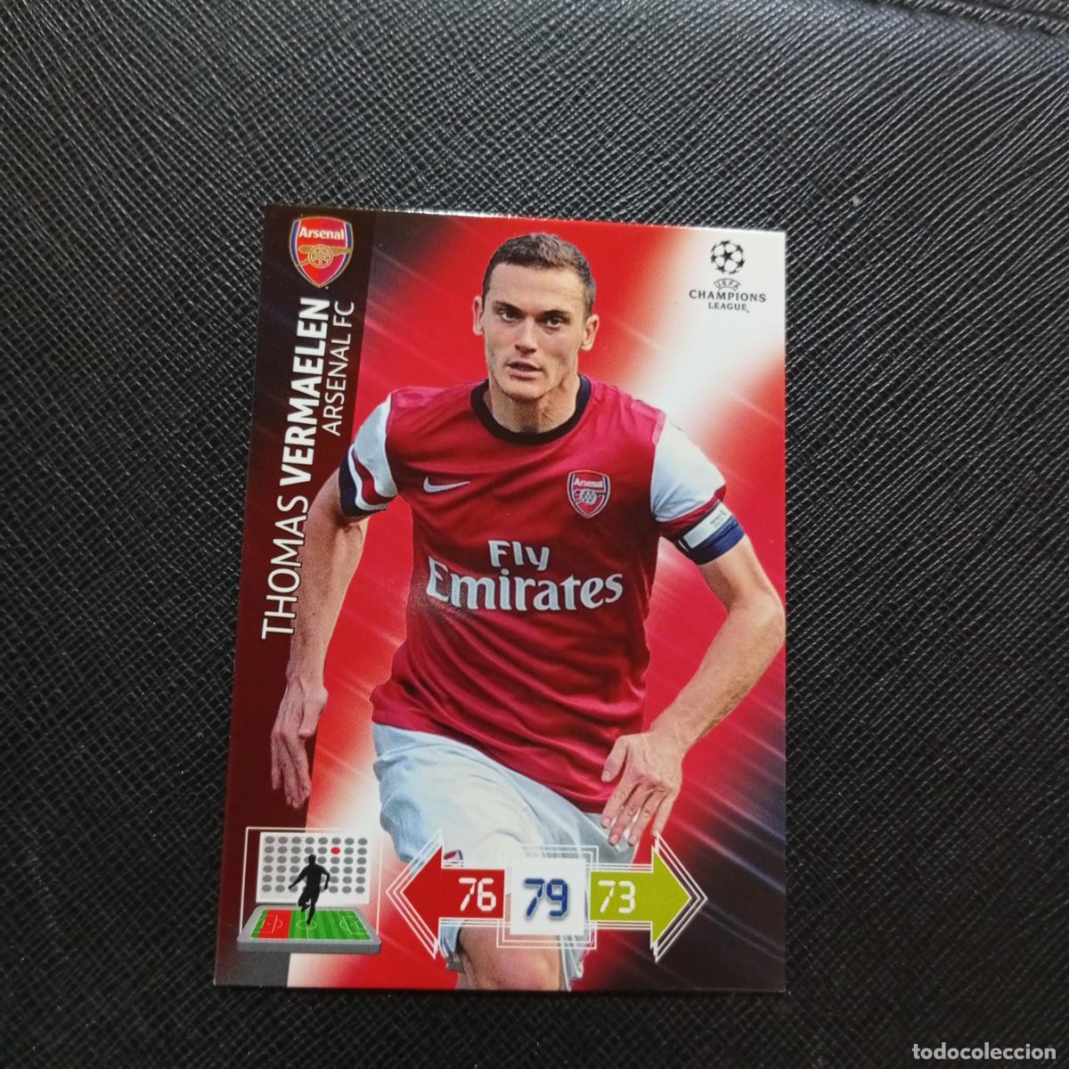 Figurine di Calcio: VERMAELEN ARSENAL ADRENALYN CHAMPIONS LEAGUE 2012 2013 FUTBOL 12 13 - A210 PG199