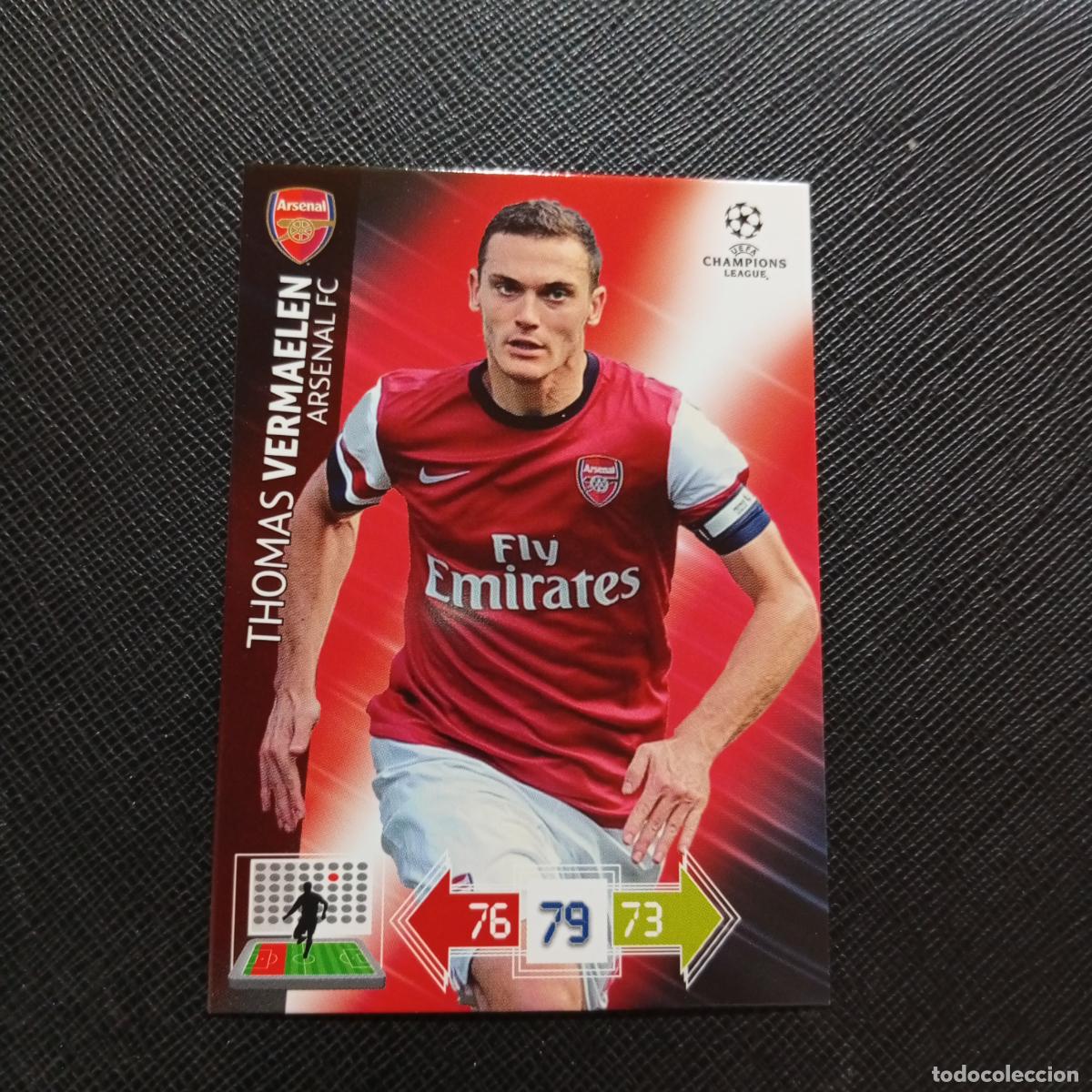 Cromos de f&uacute;tbol: VERMAELEN ARSENAL ADRENALYN CHAMPIONS LEAGUE 2012 2013 FUTBOL 12 13 - A210 PG226