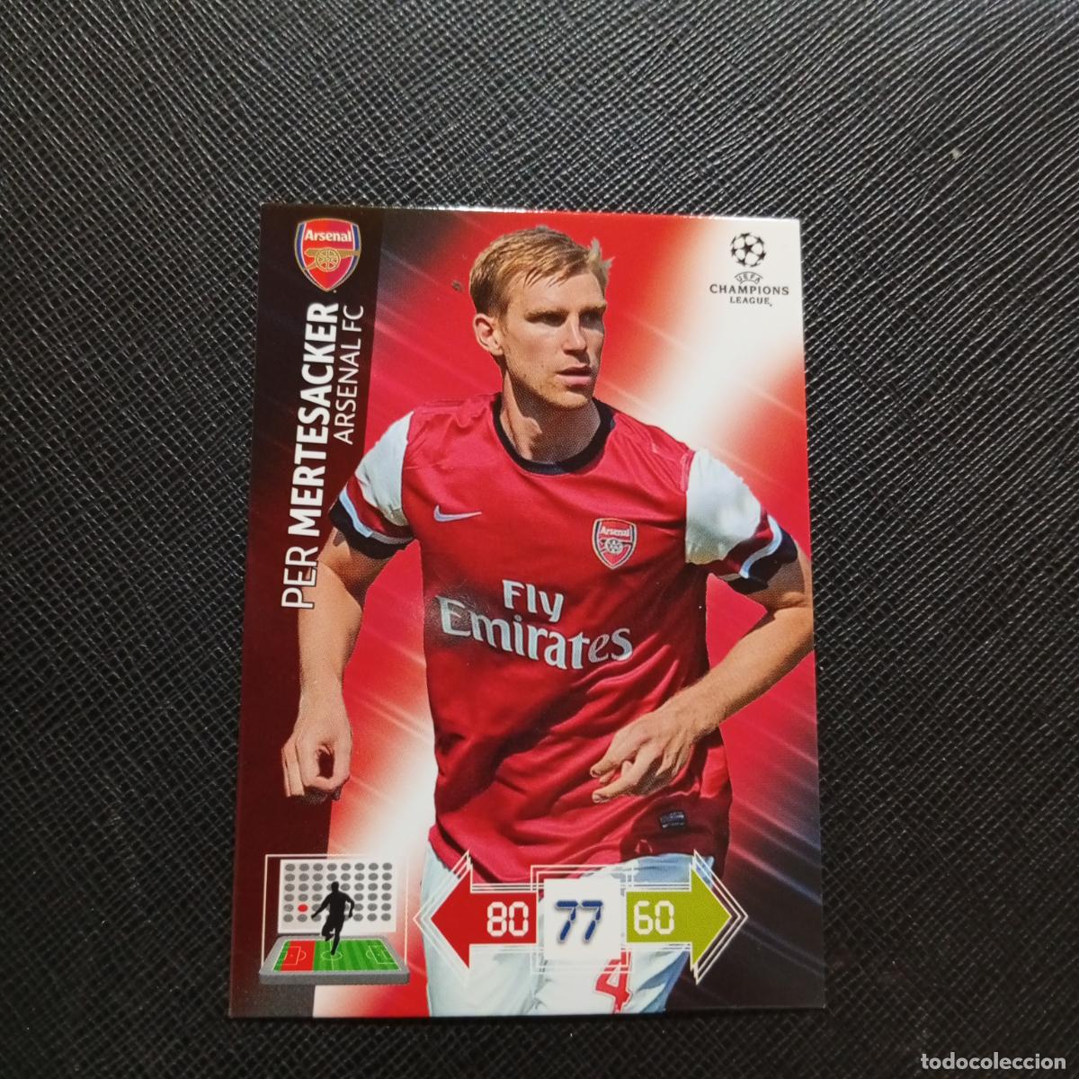 Cromos de f&uacute;tbol: MERTESACKER ARSENAL ADRENALYN CHAMPIONS LEAGUE 2012 2013 FUTBOL 12 13 - A210 PG235