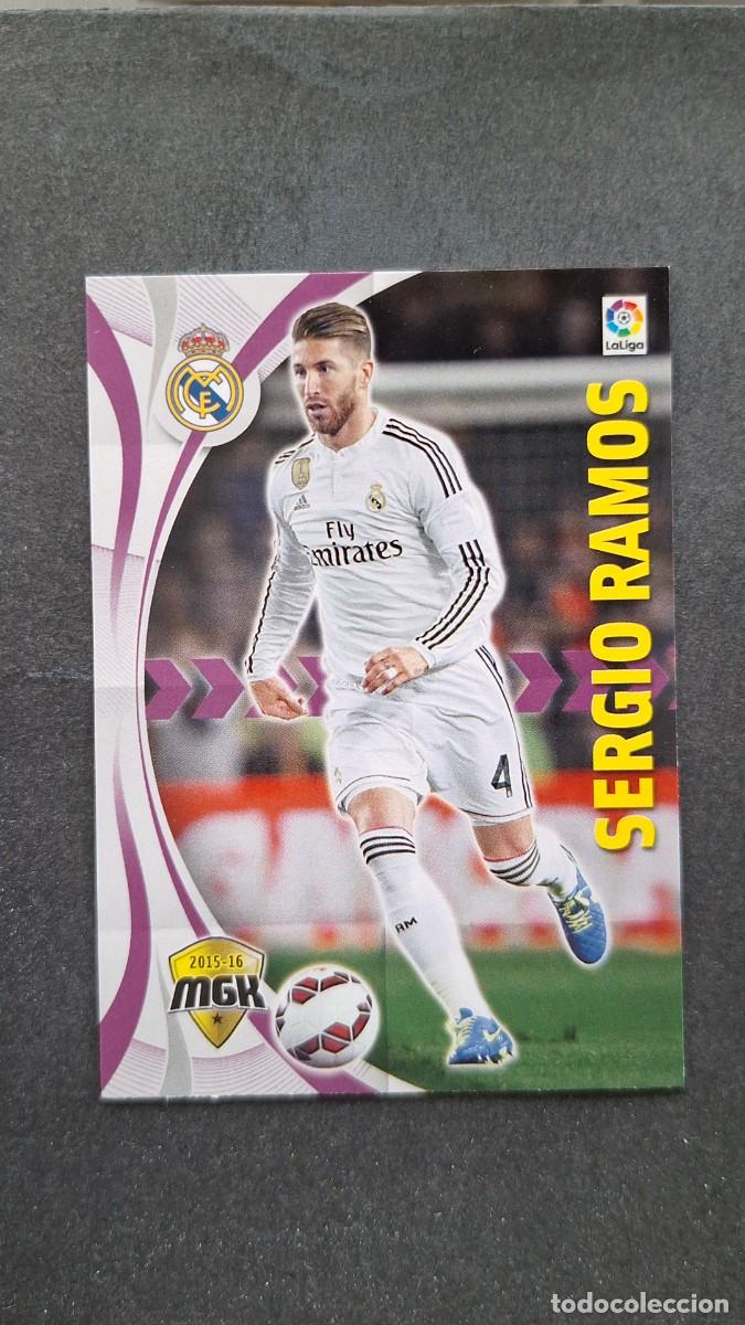 Cromos de f&uacute;tbol: L1 SERGIO RAMOS REAL MADRID 331 PANINI MEGACRACKS 2015 2016 15 16