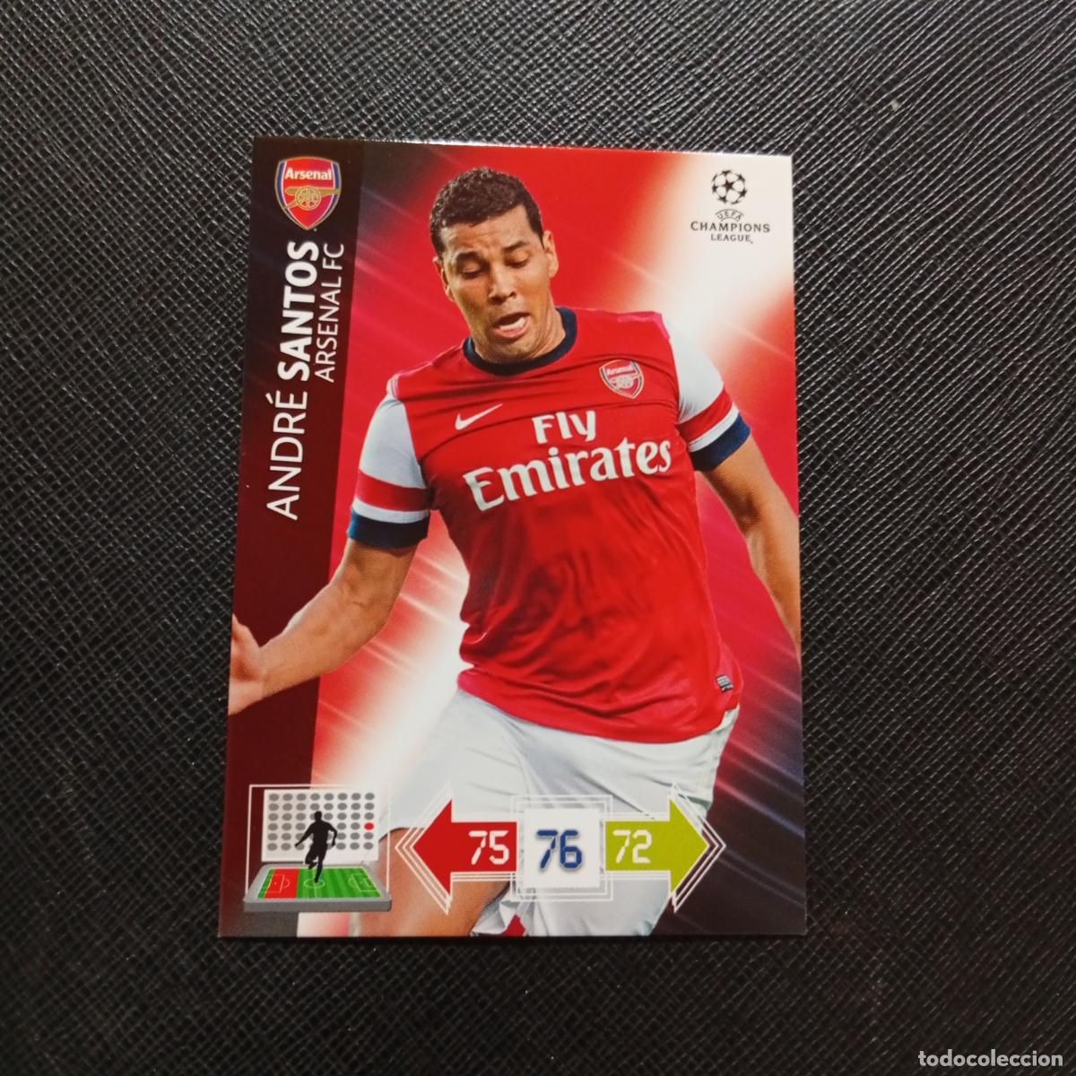 Cromos de f&uacute;tbol: ANDRE SANTOS ARSENAL ADRENALYN CHAMPIONS LEAGUE 2012 2013 FUTBOL 12 13 - A210 PG235