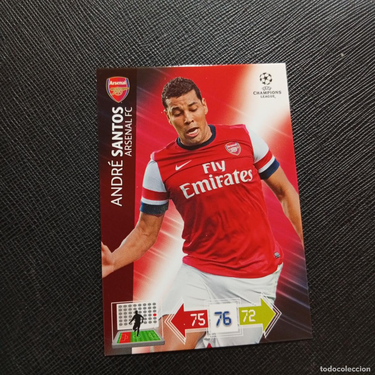 Cromos de f&uacute;tbol: ANDRE SANTOS ARSENAL ADRENALYN CHAMPIONS LEAGUE 2012 2013 FUTBOL 12 13 - A210 PG226