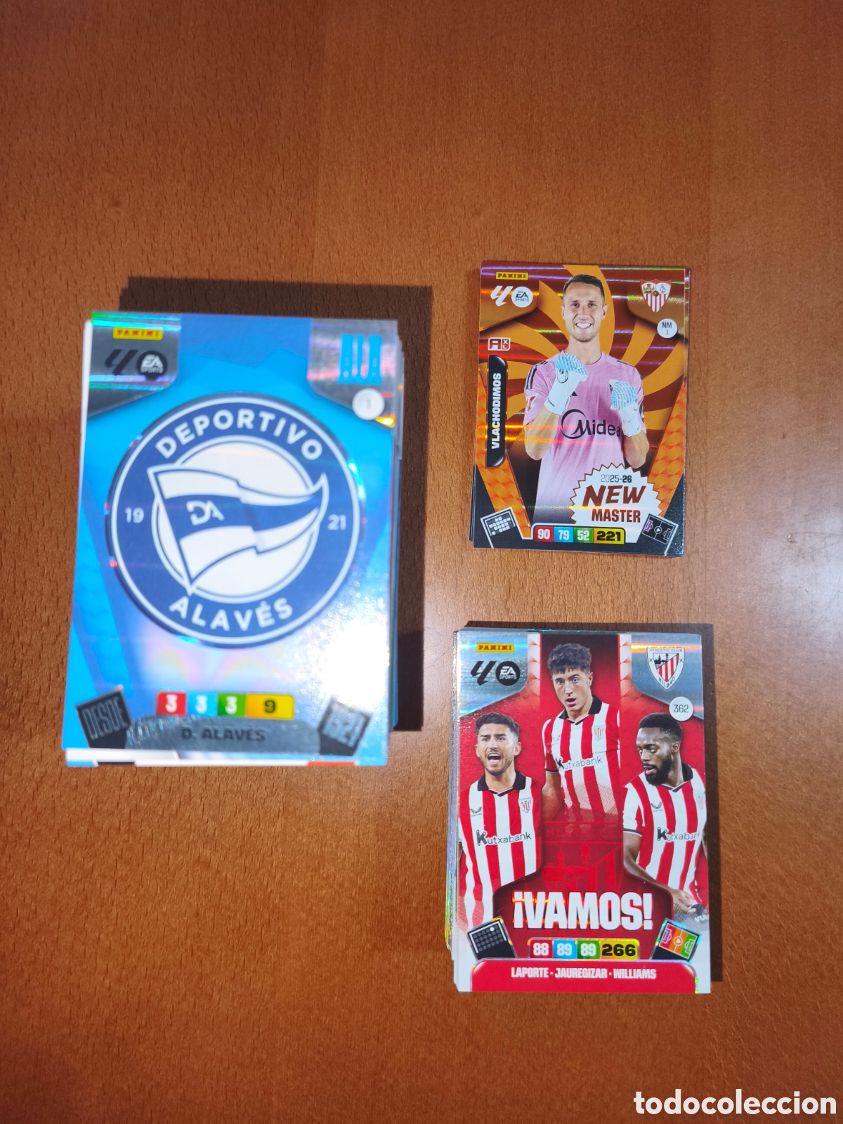 Football Stickers: Lote 300 cartas Diferentes 1A Edici&oacute;n Adrenalyn XL 25/26