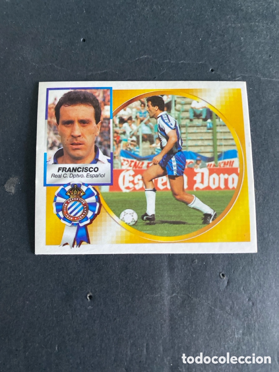 Figurine di Calcio: Cromo liga 94/95 Dptvo. Espa&ntilde;ol nunca pegado