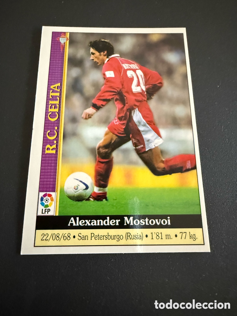 Figurine di Calcio: MUNDICROMO 2000. N 85. MOSTOVOI ( Celta )