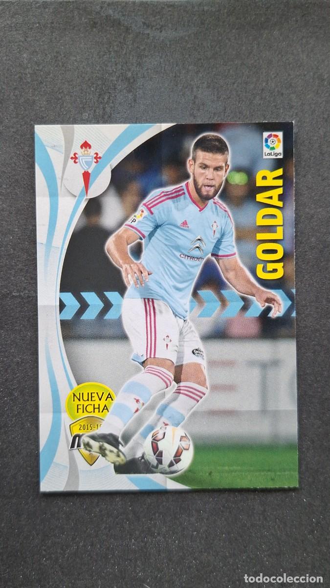 Figurine di Calcio: L1 GOLDAR CELTA DE VIGO NUEVA FICHA 120 BIS PANINI MEGACRACKS 2015 2016 15 16