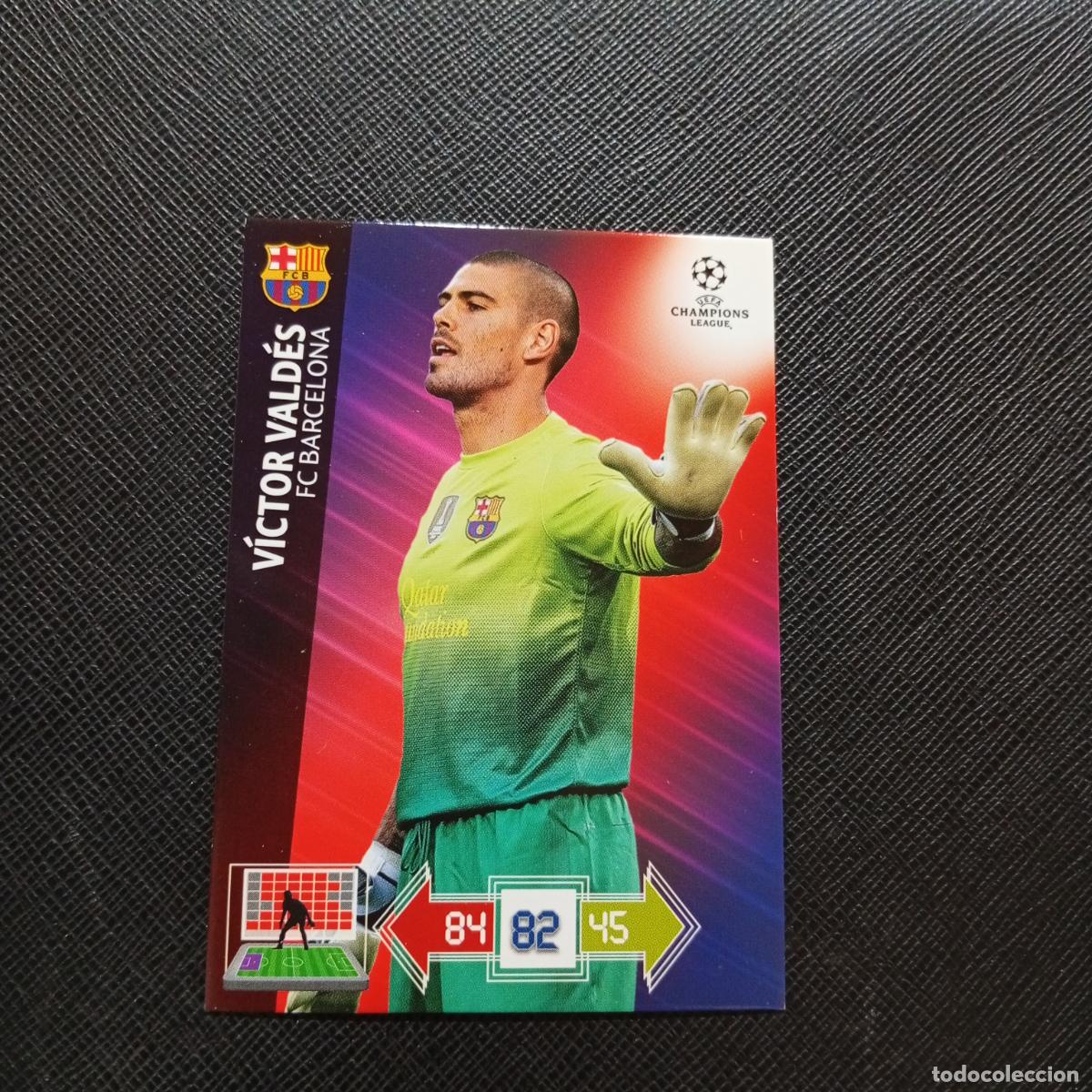 Figurine di Calcio: VICTOR VALDES BARCELONA ADRENALYN CHAMPIONS LEAGUE 2012 2013 FUTBOL 12 13 - A210 PG244